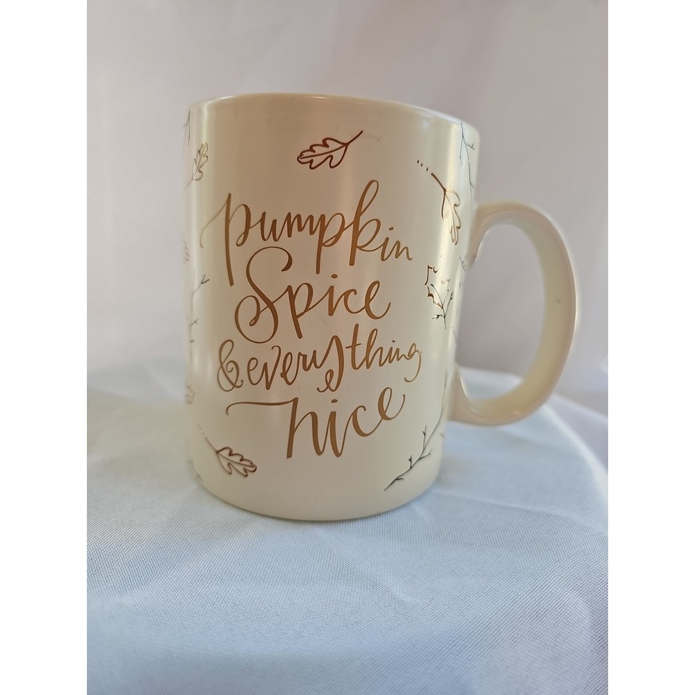 Coffee Mug/Pumpkin Primitives by Kathy
